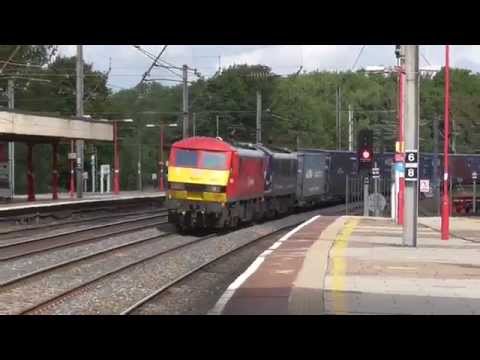 90018/90019 4m25 Mossend - Daventry modal, 24th August 2015