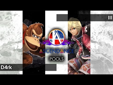 Smash 4: D4rk (Donkey Kong) V Ill (Shulk) - Ascendance 57 Tournament SSB4