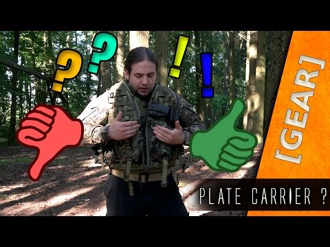 Airsoft Tactical Gear Alternativen Plattenträger nötig? [Outtakes/GER]