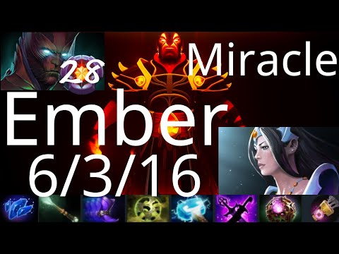 Miracle- Ember Spirit vs Mirana, PL, DK - Nigma vs SMASH g3 Ti10 dota2