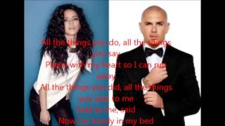 All The Things You do Inna ft Pitbull(lyrics) ingles mp3