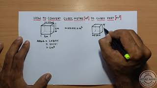 How to Convert Cubic Metre [m3] to Cubic Feet [ft3] and Cubic Feet [ft3] to Cubic Metre [m3]