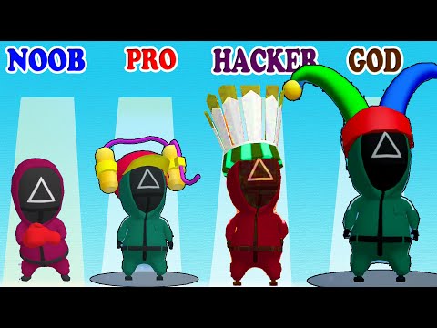 NOOBvsPROvsHACKERvsGOD in Giant Blob Runner Clash 3D vs Giant Blob - Which game do you like?