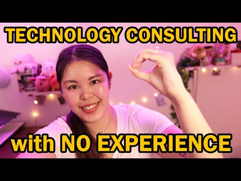 How to be a technology consultant with NO EXPERIENCE! - YouTube