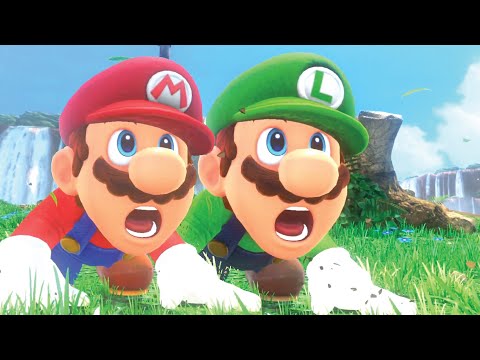 2-Player Mario Odyssey is HILARIOUS!! (FULL GAME Super Mario Odyssey Online Multiplayer Mod!)