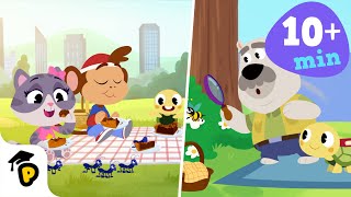 Dr. Panda's Spring Picnic | Kids Learning Cartoon | Dr. Panda TotoTime