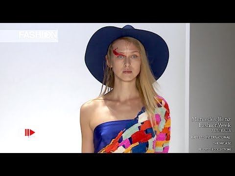 RAFFLES INTERNATIONAL - CARLEY ROSE THE LABEL MBFW AUSTRALIA RESORT 2018 - Fashion Channel