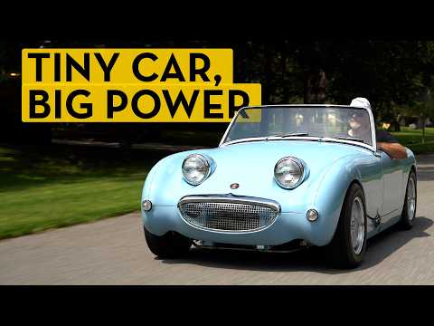 What Helped Turn our Austin-Healey Sprite Into a Hotrod? A Moss Motors Supercharger.