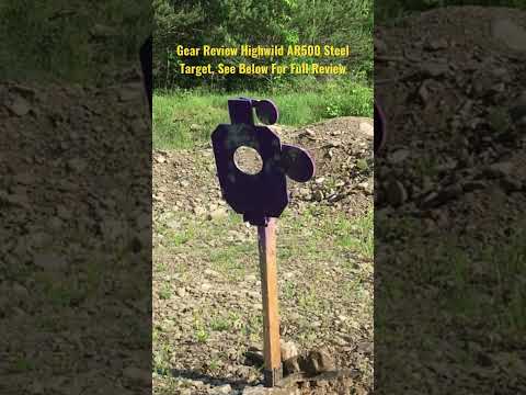 Gear Review Highwild AR500 Steel Target Getting the FN FNX 45 ACP Hammer