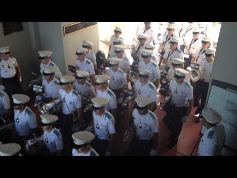 The Citadel's first parade of the 2014-15 academic year
