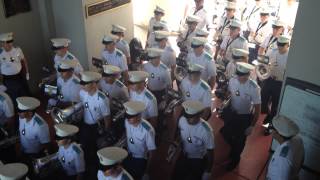 The Citadel's first parade of the 2014-15 academic year