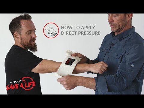 How To Apply Direct Pressure