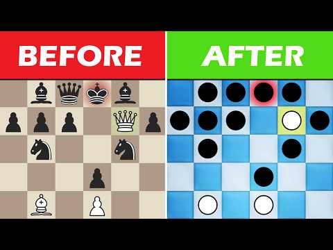 Solving Chess Puzzles, But All My Pieces Are Checkers