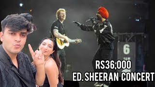 Rs36,000 mein attend kitmya Ed Sheeran ka Mumbai Concert