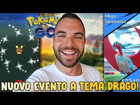 NUOVO EVENTO DRAGO con MEGA SALAMENCE & SHINY DEDENNE! - Pokémon GO