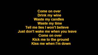 Kiss Me When I'm Down - Gary Allan (Lyrics On Screen)