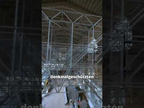 Neben Stuttgart 21: Gerüst raus, Licht rein.