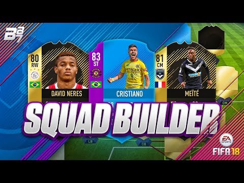 83 CRISTIANO SQUAD BUILDER! THE STRONGEST PLAYER IN FIFA! | FIFA 18 ULTIMATE TEAM