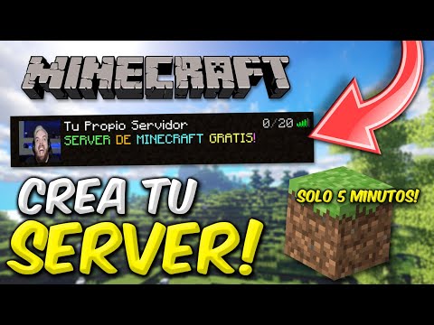 CREATE YOUR FREE MINECRAFT SERVER!  😱 *ONLY 5 MINUTES* (JAVA AND BEDROCK)