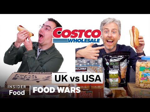 Food Wars: Comparing Costco Food in the US and UK