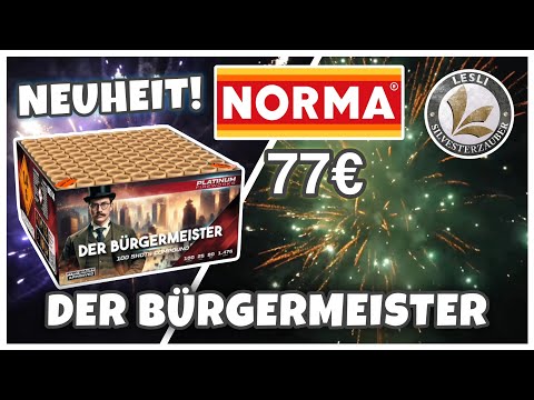 Der Bürgermeister von Lesli bei Norma 🤩 | NEUHEIT 2025 🔥🎆 | Pyro TV 