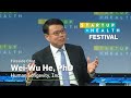 Wei Wu He PhD Human Longevity Inc StartUp Health Festival Founder Stories