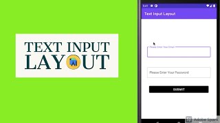 Create a text input layout in android studio – Text Input Layout Tutorial | CodeSouls