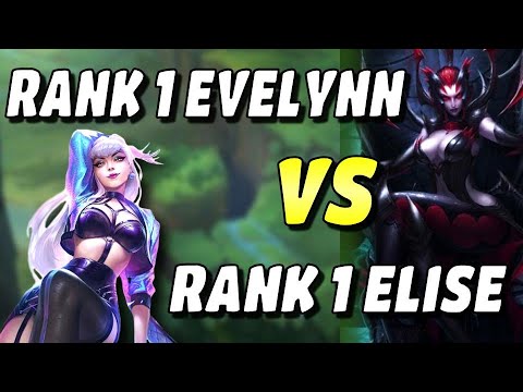 Rank 1 Elise VS Rank 1 Evelynn