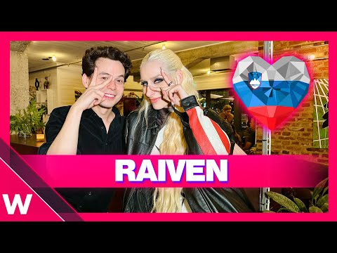 🇸🇮 Raiven (Slovenia 2024) - "Veronika" interview | Eurovision 2024 Malmö