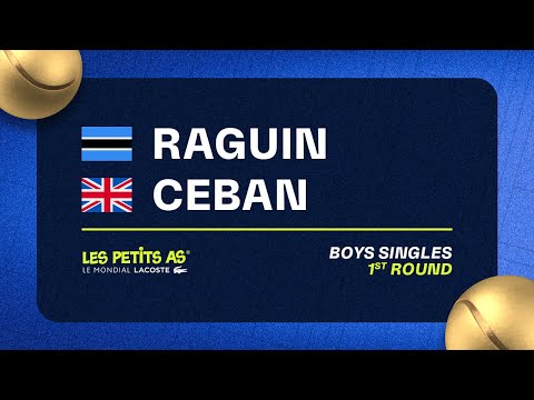 Les Petits As 2023 | Boys Singles 1R | Ntungamili Raguin vs Mark Ceban