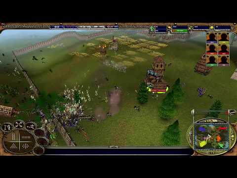 Warrior Kings: Battles Multiplayer 3v3 Epic Battle #4
