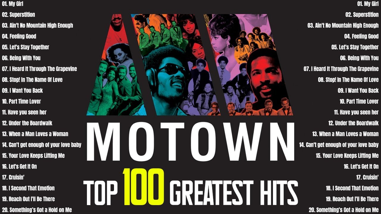 The Best MOTOWN HITS Of All Time - The Temptations, Jackson 5,  The Supremes , Marvin Gaye