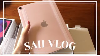 vlog 34. unboxing new ipad air and more !