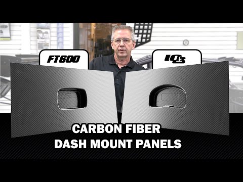 Carbon Fiber Dash Mount Panels