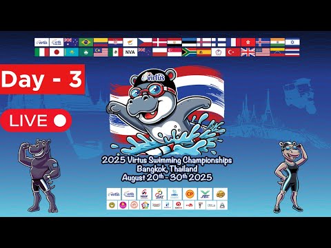 Day 3: 2025 Virtus World Swimming Championships, Bangkok