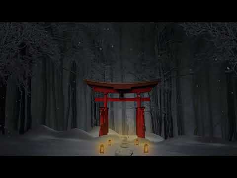 Japanese Winter Ambience: Bamboo Flute and Koto Music for Sleep, Stress Relief, Meditation