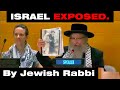Jewish Rabbi EXPOSES Israel at UN conference