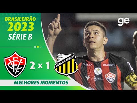 Gols e lances de Vitória x Novorizontino
