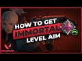 VALORANT IMMORTAL LEVEL AIM GUIDE How To Get Better Aim In Valorant Aimlab Training