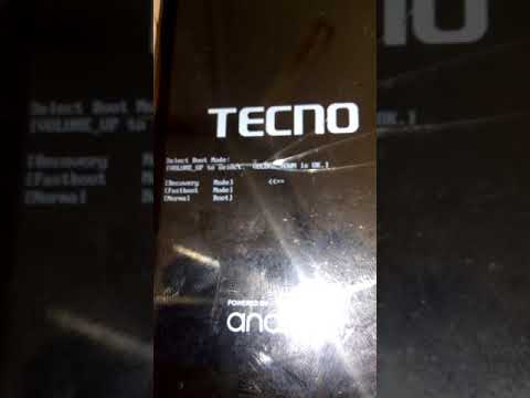 Tecno w1 hard reset