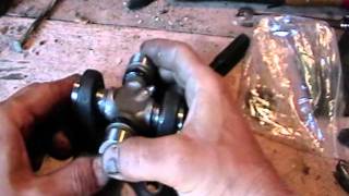 One way to remove and replace a U-joint