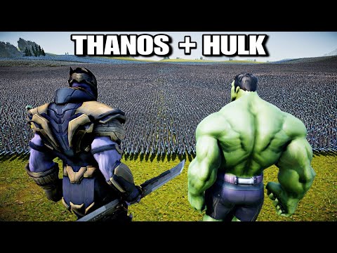ALLIANCE OF HULK & THANOS VS STAR WARS ARMY | Ultimate Epic Battle Simulator 2 | UEBS 2