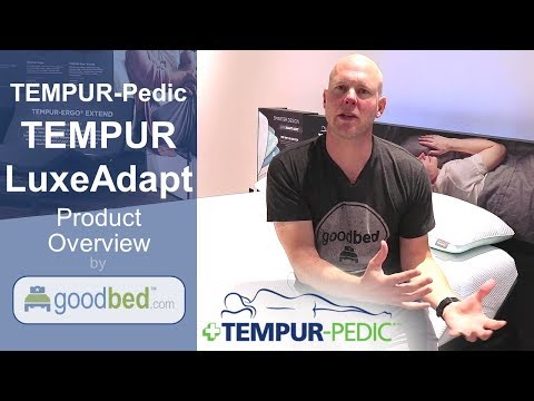 TEMPUR-LuxeAdapt Mattress Options Explained by GoodBed (VIDEO)