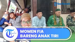 Haji Sondani Tepati Janji Biayai Istri Umroh, Fia Barlanti & Sang Anak Tiri Tampak Berangkat Bareng
