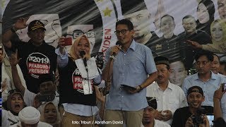 Ma'ruf Amin Sebut Warga NU Jakarta Mendukungnya, Sandiaga: Kita Akan Lebih Kerja Keras