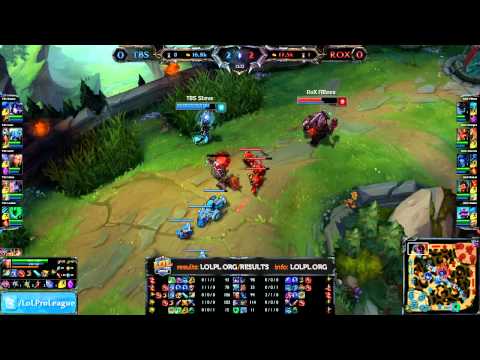 LPL S2: Thunderbot Sparta vs Rox.Kis, Game 1 [ENG]