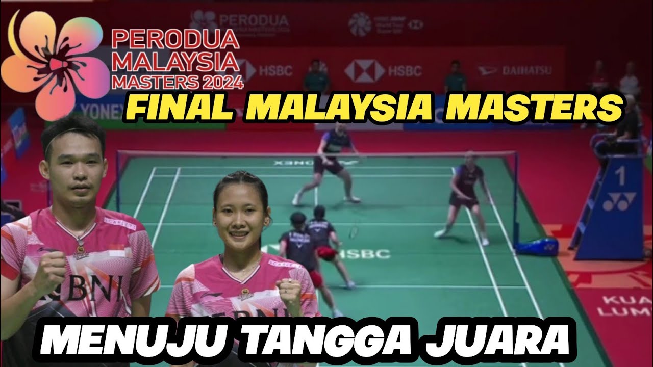 🔴Malaysia Masters 2024 🔥Rinov/Pitha ke Final usai Tumbangkan Andalan Denmark dalam 75 Menit