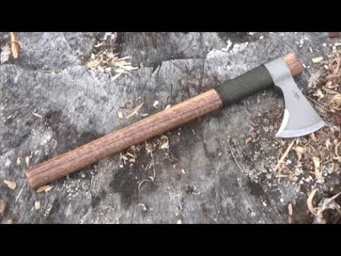 CRKT Woods Nobo Tomahawk Review, No Prob with Nobo! :D Video