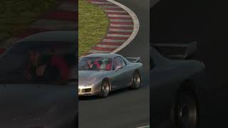 お約束のエンスト演出付き RX-7 SpiritR #gamereplay #assettocorsaevo #mazdarx7 #rotarysound