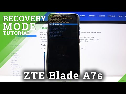 How to Exit Recovery Mode in ZTE Blade A7s – Recovery Settings